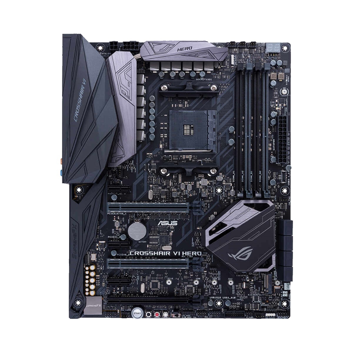 Mainboard Asus X370 Rog Crosshair Vi Hero