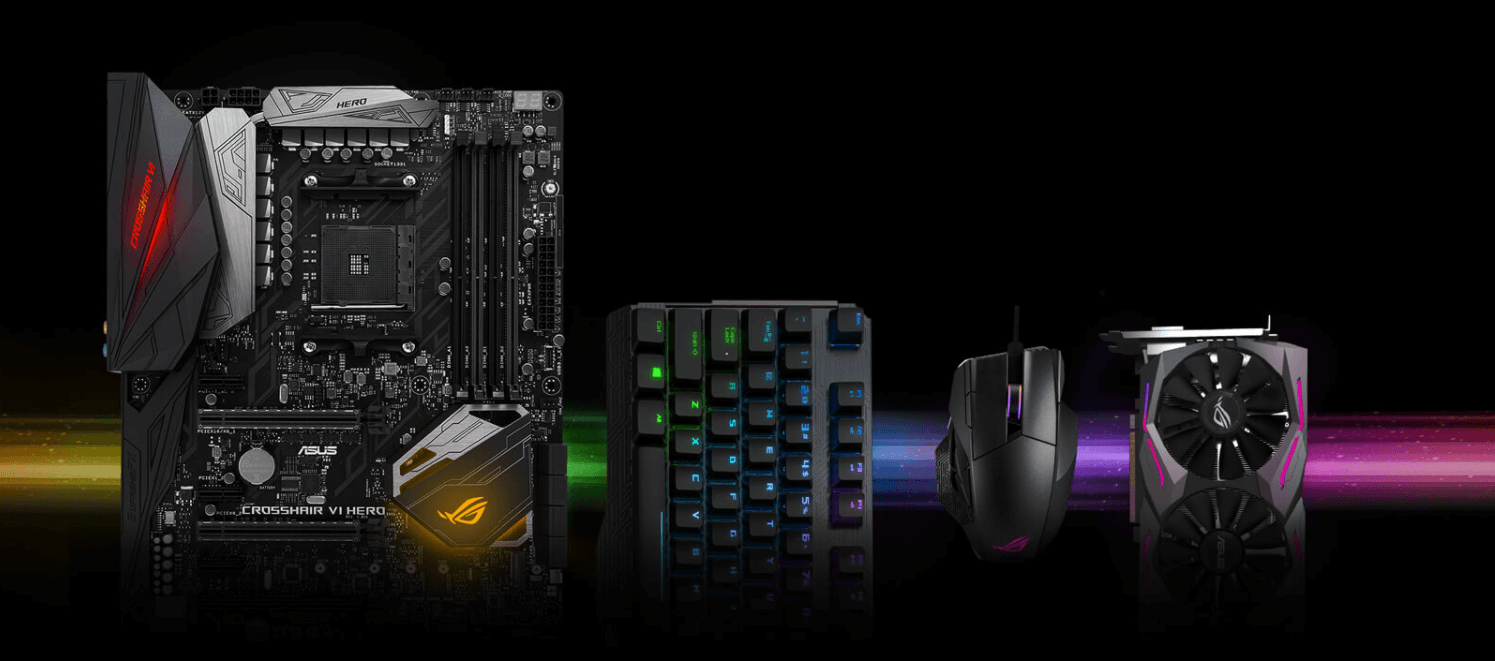 Mainboard Asus X370 Rog Crosshair Vi Hero 4
