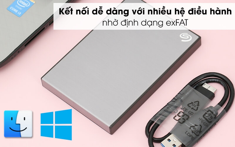 Ổ Cứng Di Động Seagate Backup Plus Slim 2TB USB 3.0 2