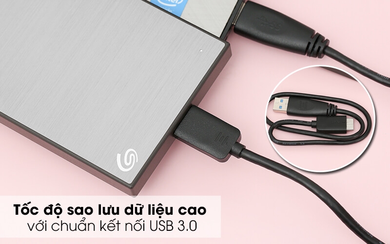 Ổ Cứng Di Động Seagate Backup Plus Slim 2TB USB 3.0 3