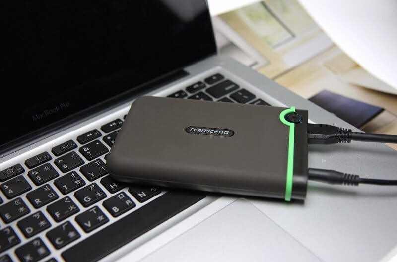 Ổ Cứng Di Động Transcend StoreJet M3G 2TB Slim USB 3.1 2