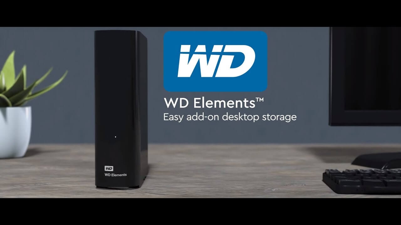 Ổ Cứng Di Động WD Elements Desktop 4TB 3.5 USB 3.0 - WDBBKG0040HBK-SESN 1