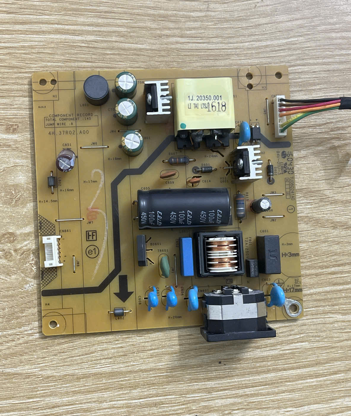 Board nguồn màn hình LCD P2217H ( hàng tháo máy)