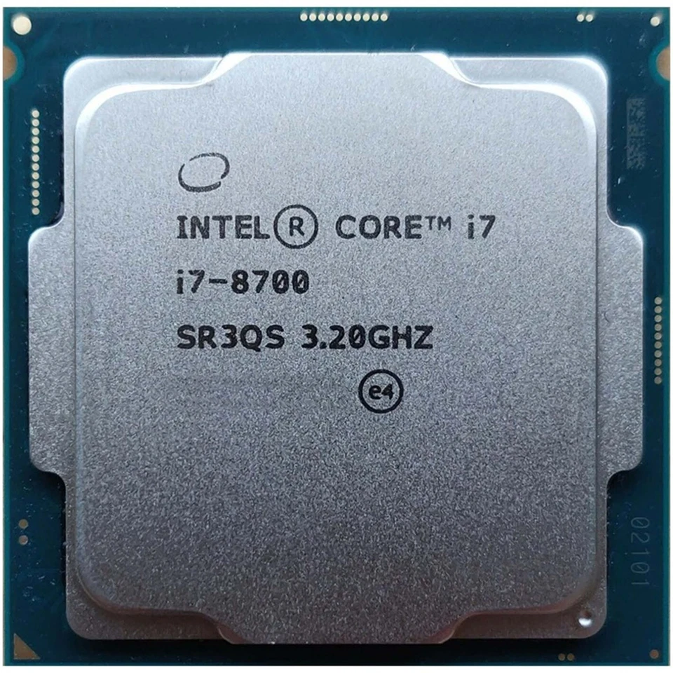 CPU Intel Core i7-8700 6 Core 12 Thread Turbo 4.6GHz – Hàng Tháo Máy Đẹp Giá Tốt