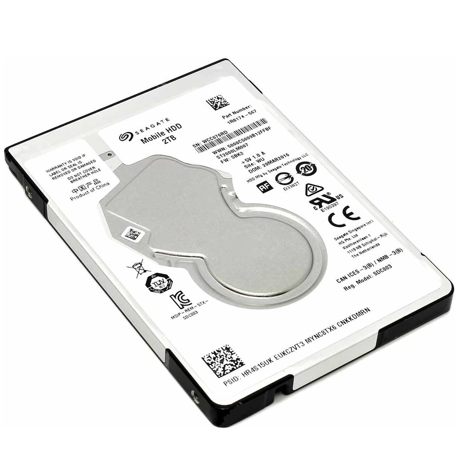 Ổ Cứng Laptop HDD Seagate Mobile 2.5 Inch 2TB 5400rpm ST2000LM007