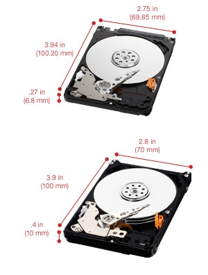 Ổ Cứng Laptop HDD WD Blue 2.5 Inch 1TB 5400rpm WD10SPCX