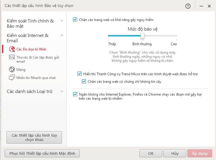 Phần Mềm Diệt Virus Trend Micro Internet Security Bản Quyền 1 PC 12 Tháng 5