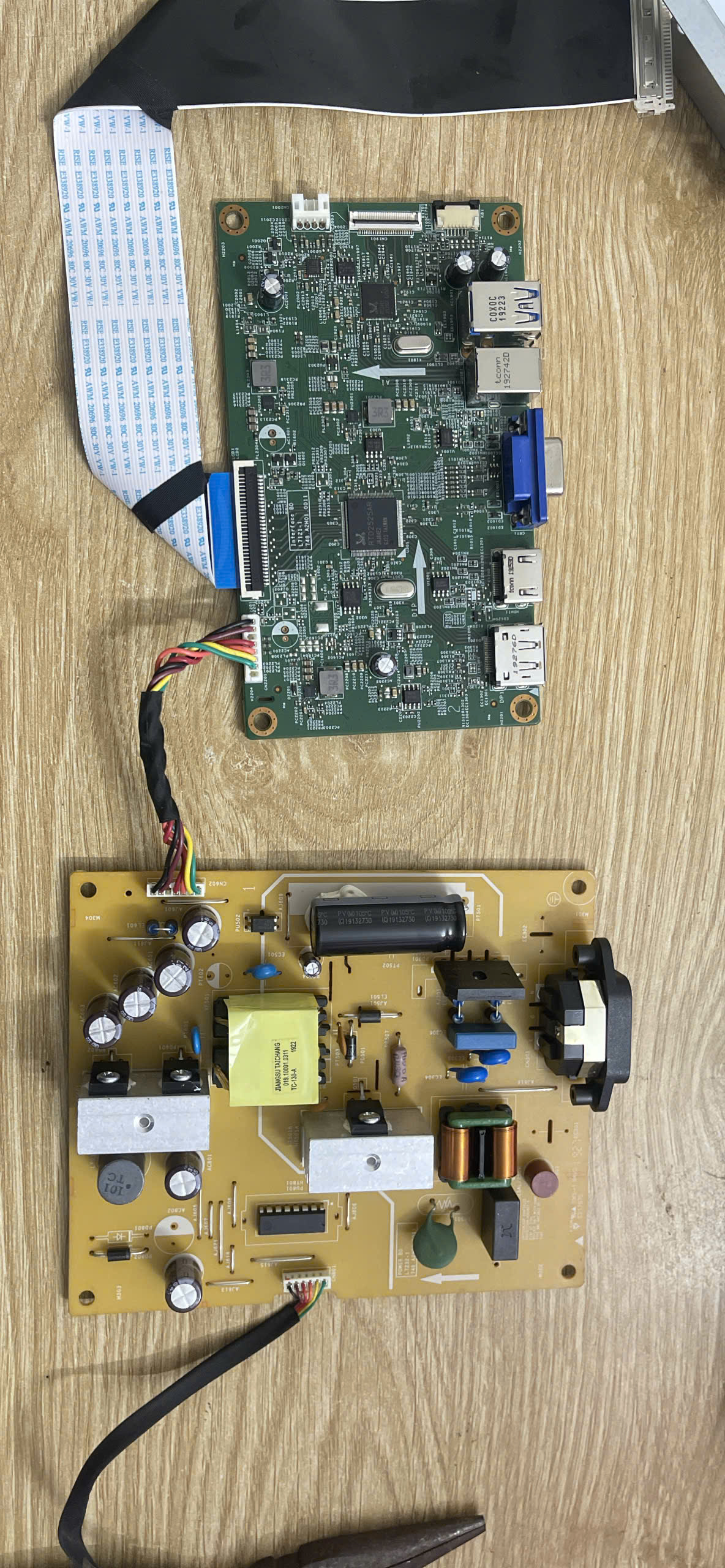 combo Board (nguồn+vi xử lý) màn hình LCD viewsonic vg2448