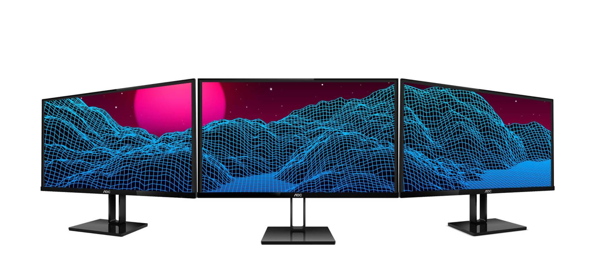 Màn Hình Máy Tính AOC 27V2Q 27'' FHD (1920x1082) 5ms 75Hz IPS AMD FreeSync 5