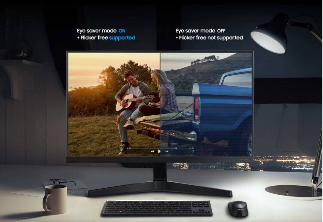 Màn Hình Máy Tính Samsung LF24T350FHEXXV 24 inch FHD 75Hz 6