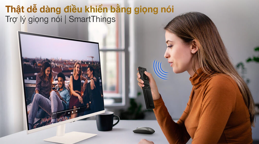 Màn Hình Thông Minh Smart Monitor Samsung LS27AM501NEXXV 27inch 2