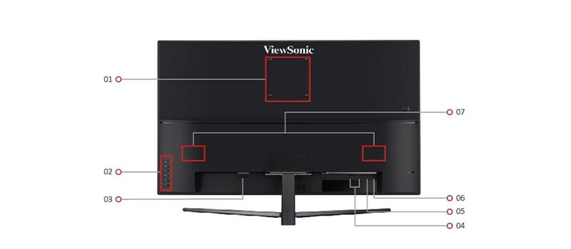Màn Hình Máy tính Viewsonic VX3211-4K-MHD 32 inch 4K 2
