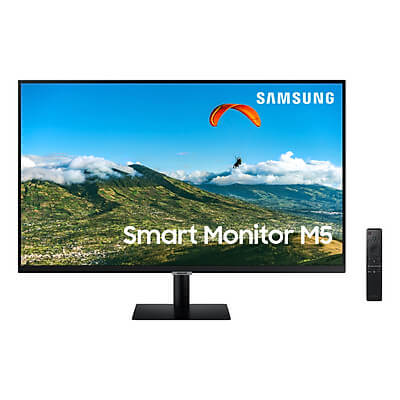 Màn Hình Thông Minh Smart Monitor Samsung LS32AM500NEXXV 32inch/Full HD (1920x1080) 8ms/60Hz/VA/Tích Hợp Loa/Hệ Điều Hành Tizen