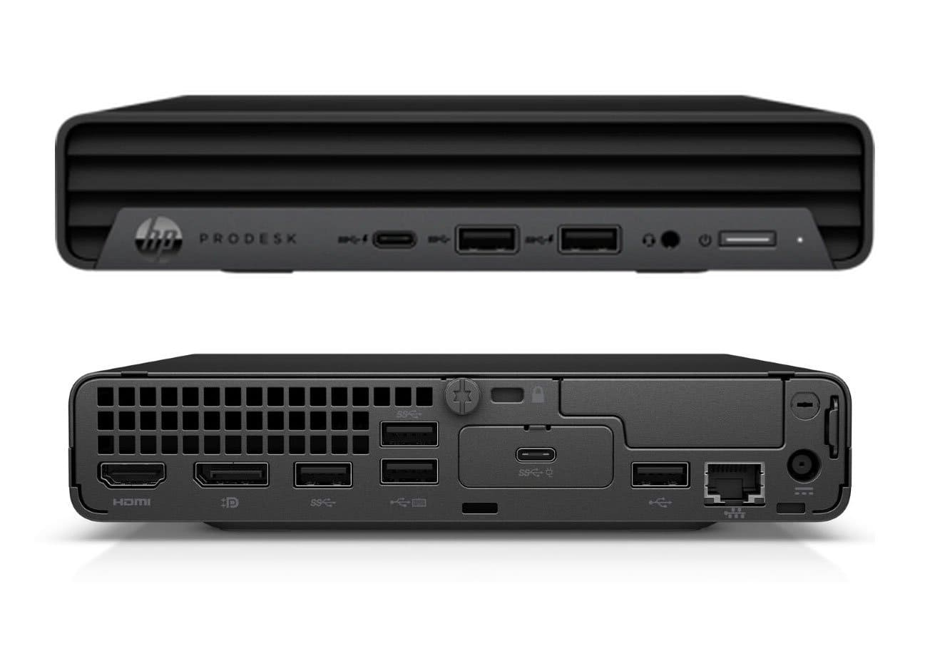 Máy bộ Mini PC HP Pro Mini 400 G9 Core i5-13500T, Ram 16GB, SSD 256GB, Windows 11 Pro, Wifi 6