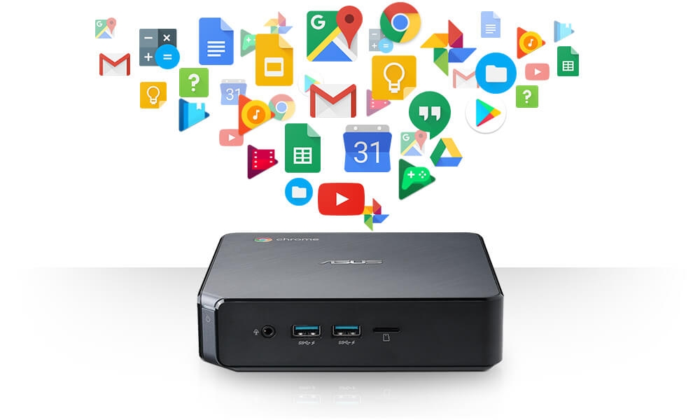 Máy Tính Để Bàn Mini PC Asus Chromebox 3 2