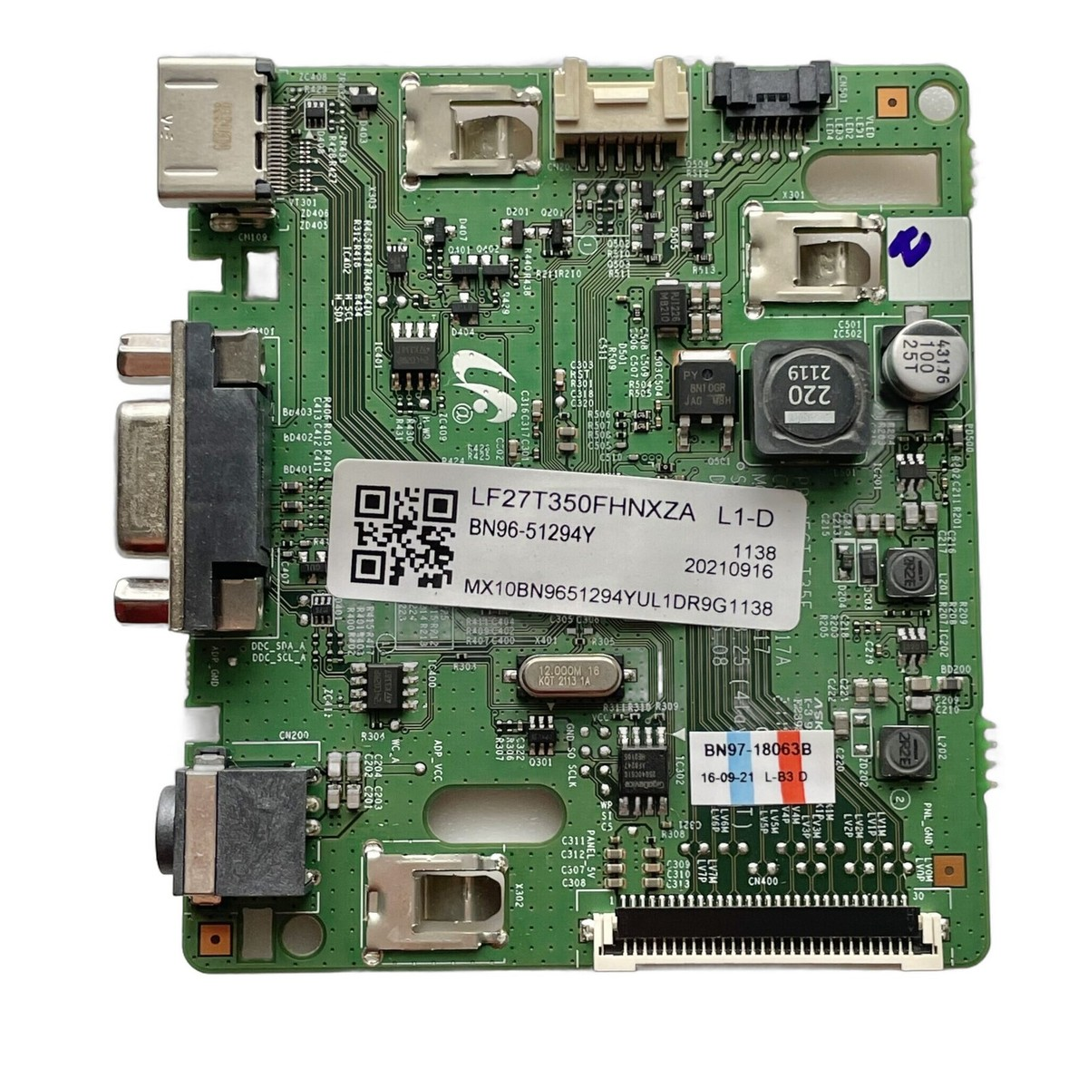 Board Nguồn Màn Hình Samsung F24T350 27T350 24T350 24T352 24T355 BN41-02817( hàng tháo máy)