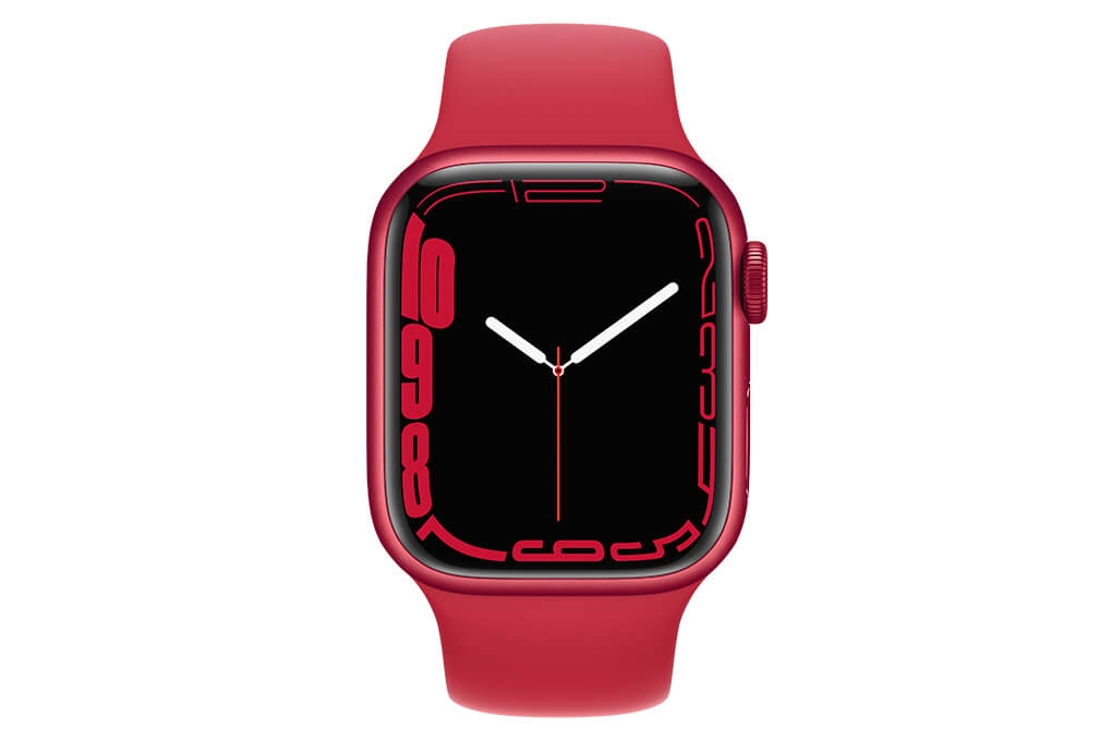 Đồng Hồ Thông Minh Apple Watch Series 7 GPS + Cellular (4G) Aluminum Case With Sport Band (Viền Nhôm & Dây Cao Su) 41mm - New Seal