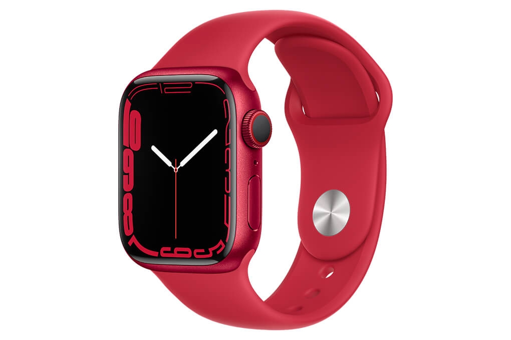 Đồng Hồ Thông Minh Apple Watch Series 7 GPS + Cellular (4G) Aluminum Case With Sport Band (Viền Nhôm & Dây Cao Su) 41mm - New Seal
