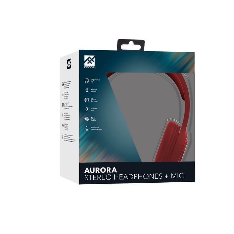 Tai Nghe Có Dây Chụp Tai On-ear iFrogz Audio Aurora 1