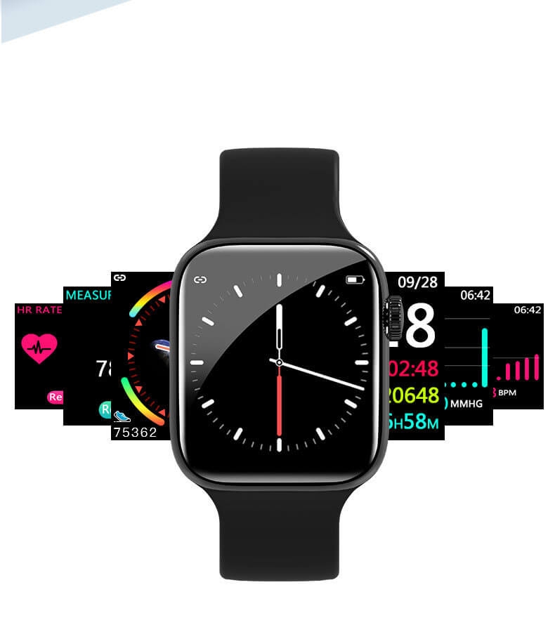 Đồng Hồ Thông Minh Cao Cấp ANNCOE WATCH 5 Chống Nước IP67 Theo Dõi Sức Khỏe Đo Huyết Áp Đo Nhịp Tim 5