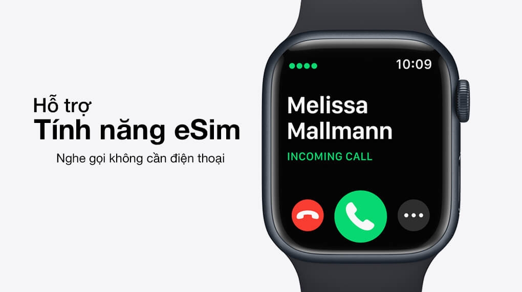 Đồng Hồ Thông Minh Apple Watch Series 7 GPS + Cellular (4G) Aluminum Case With Sport Band (Viền Nhôm & Dây Cao Su) 41mm - New Seal 6