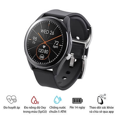 Đồng Hồ Thông Minh Asus Vivowatch SP (Đo Nồng Độ O2 Trong Máu - Đo Huyết Áp)