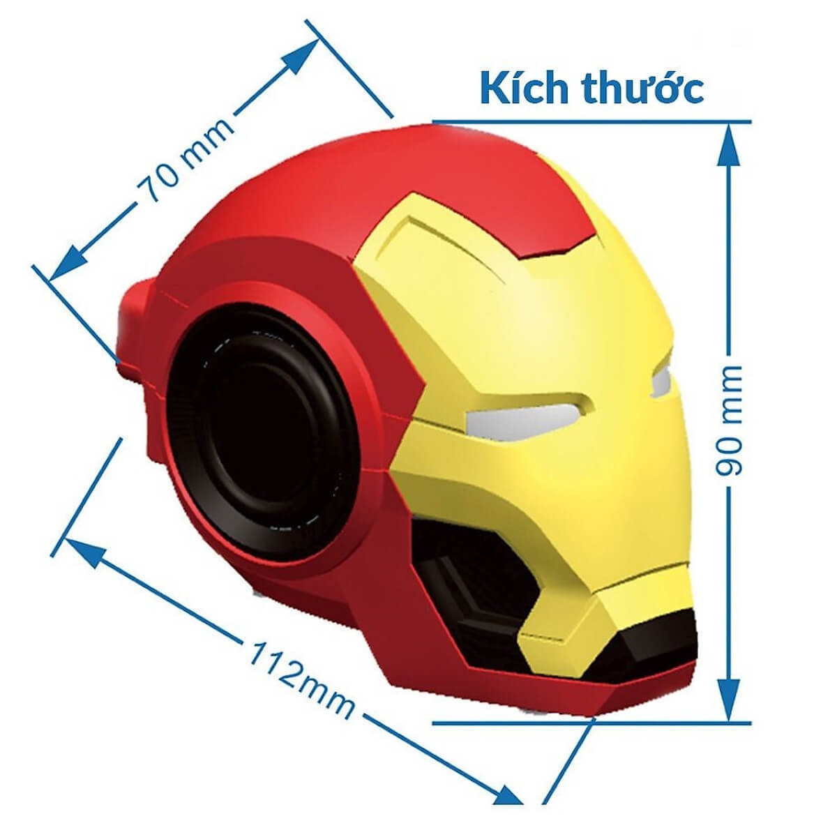Loa Bluetooth Iron Man Siêu Ngầu D00-561