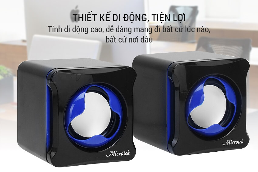 Loa Vi Tính Microtek MT-120 2.0 (6W)