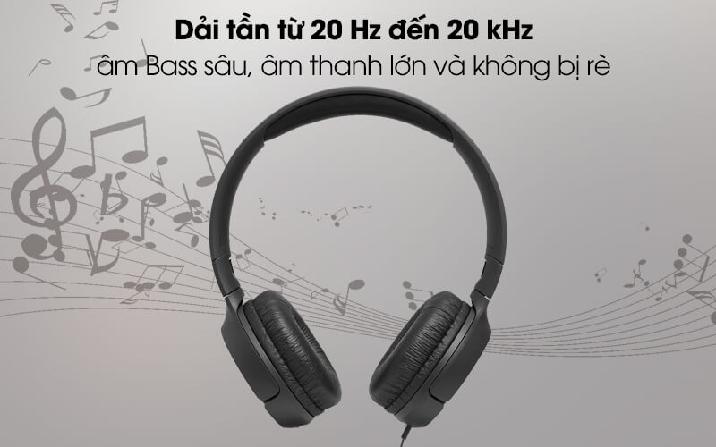 Tai Nghe Có Dây Chụp Tai On-ear JBL T500 1