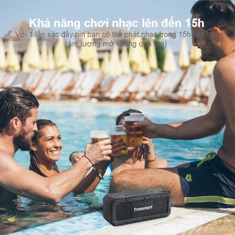 Loa Di Động Bluetooth Chống Nước IPX7 40W Tronsmart Element Force+ 5