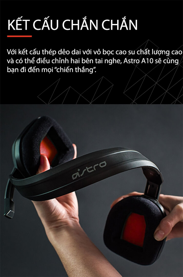 Tai Nghe Gaming Chụp Tai Astro A10 PC/PS4 1