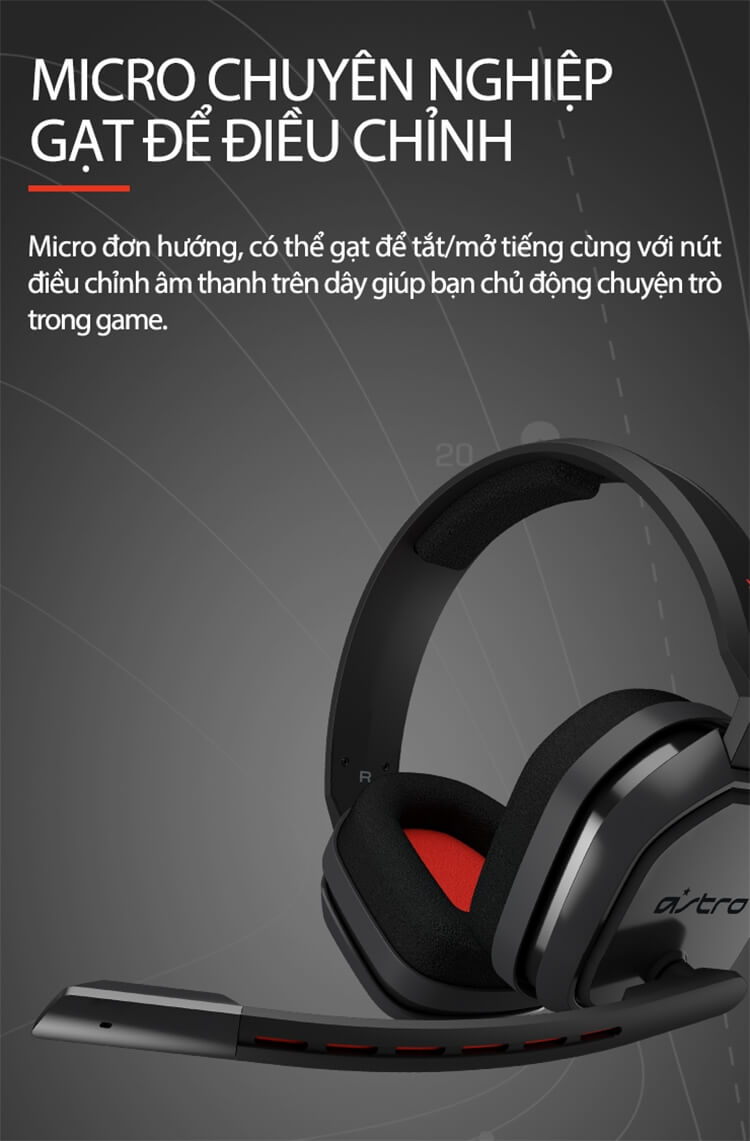 Tai Nghe Gaming Chụp Tai Astro A10 PC/PS4 2