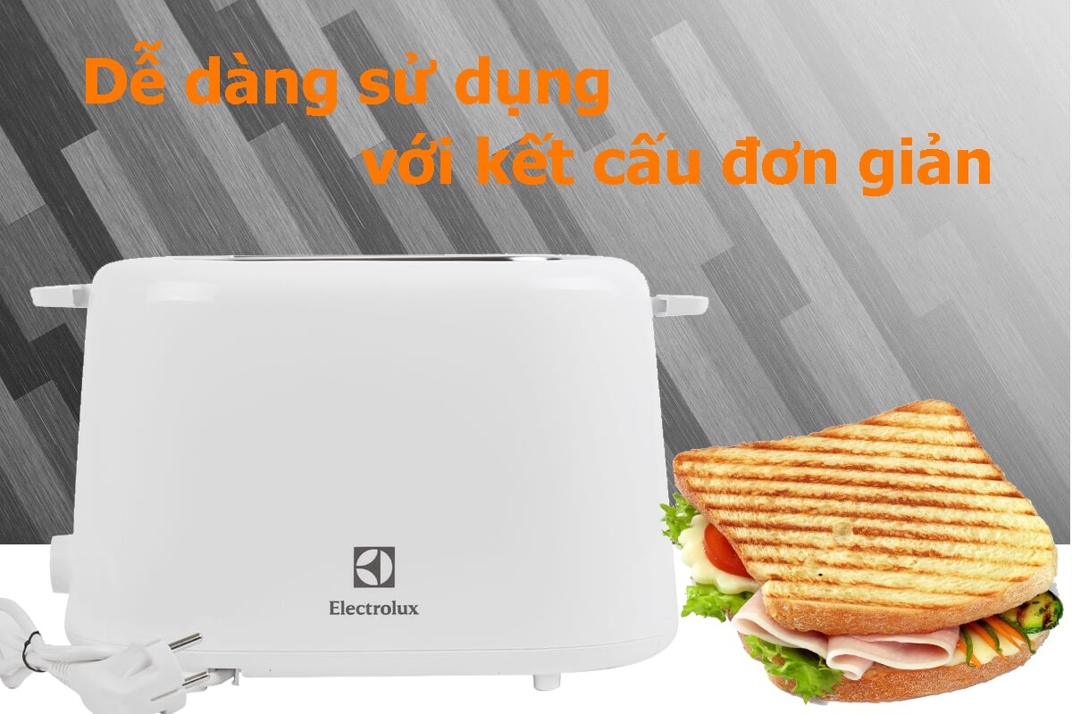 Lò Nướng Bánh Mì Electrolux ETS1303W 2