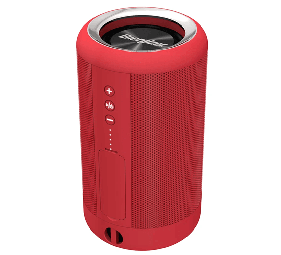 Loa Bluetooth Kèm Pin Sạc Dự Phòng Energizer BTS-051, Dung Lượng 2,000mAh, Chống Nước Theo Tiêu Chuẩn IPX5, Hỗ Trợ Thẻ Micro SD, AUX