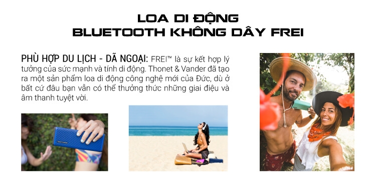 Loa Bluetooth Thonet and Vander Frei BLACK 1