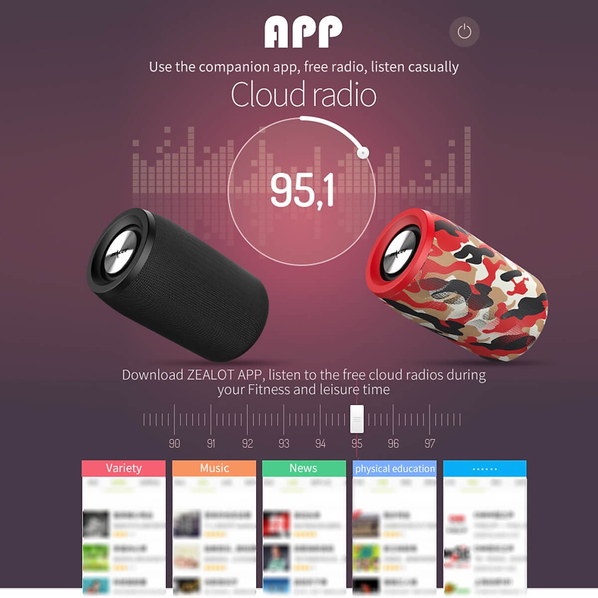 Loa Bluetooth Zealot S32 1