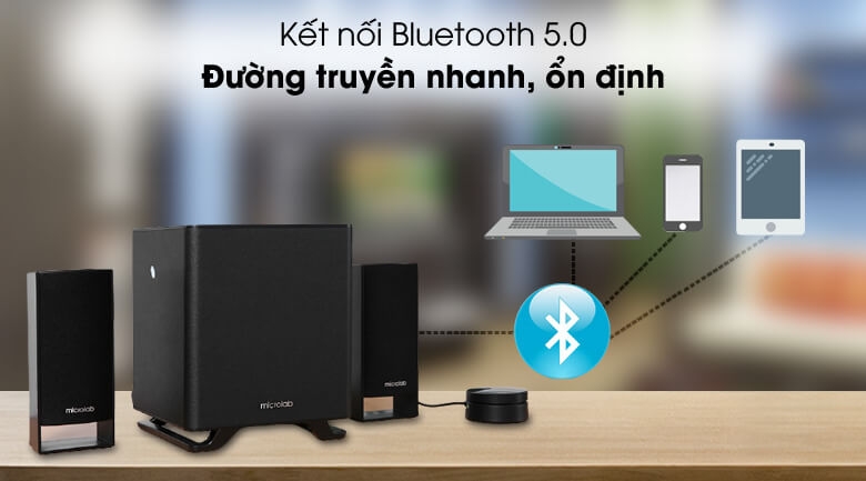 Loa Microlab Tích Hợp Bluetooth Loa M-600BT/2.1 6