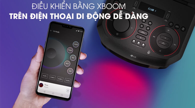 Loa Kéo Bluetooth LG XBOOM RN5 8