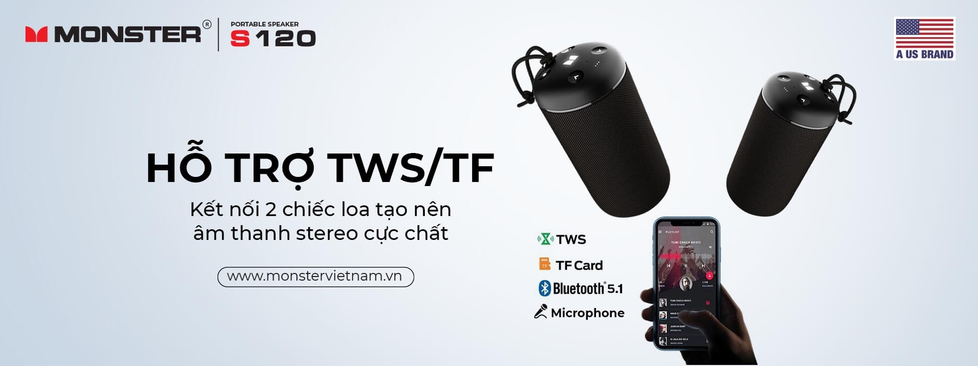 Loa Bluetooth Monster Superstar S120