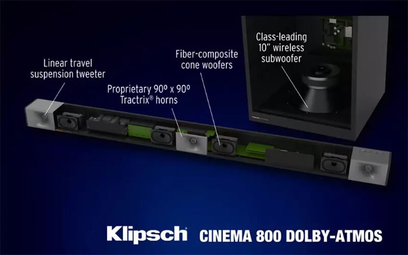Loa Sound Bar Klipsch Cinema 800