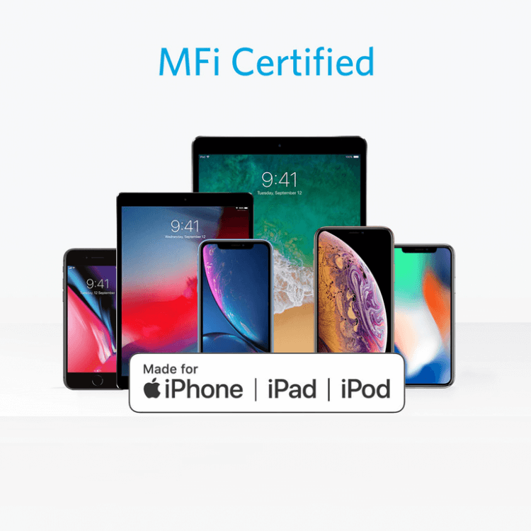 Dây Cáp Sạc Usb-C to Lightning Chuẩn MFi Cho iPhone Anker PowerLine Select A8612 0.9m 1