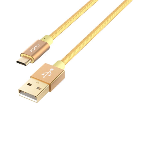 Bộ 2 Dây Cáp Sạc Micro Usb Aukey CB-HD1 1.0m