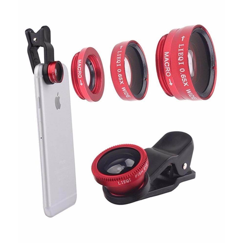 Bộ Lens Chụp Hình Cao Cấp 3in1 Cho Smartphone