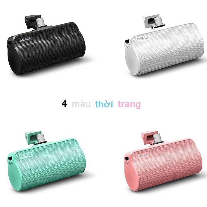 Sạc Dự Phòng iWalk DBL3300C Type-C 3300mAh 1