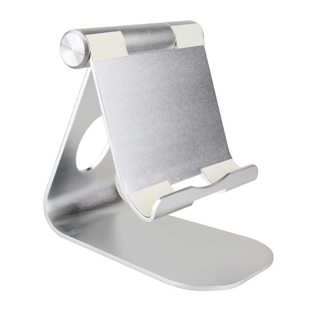 Giá Đỡ Máy Tính Bảng Bằng Nhôm Có Thể Xoay 270 ° Cho iPhone iPad