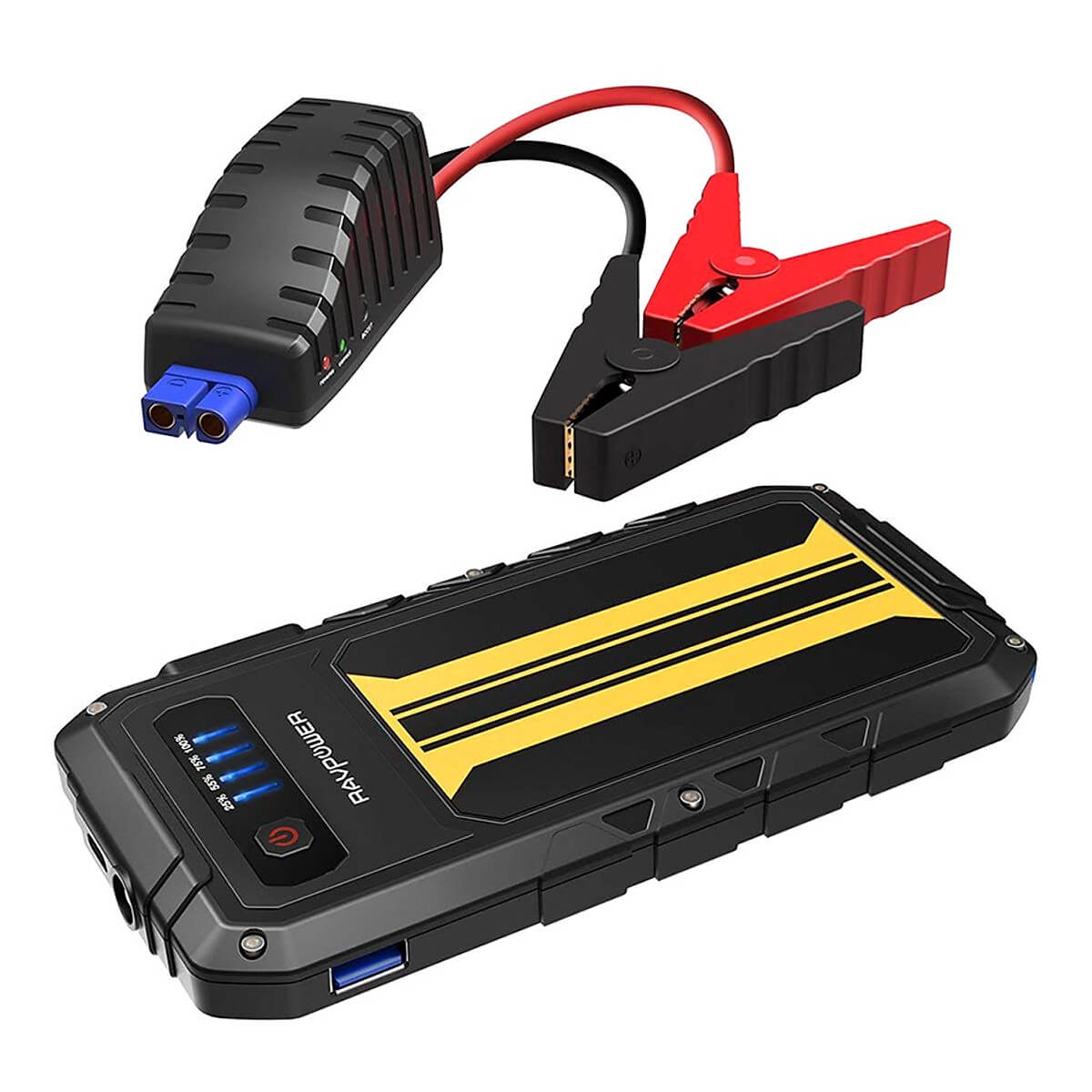 Pin Sạc Dự Phòng Kiêm Kích Nổ Ô Tô 8000mAh RAVPower RP-PB007