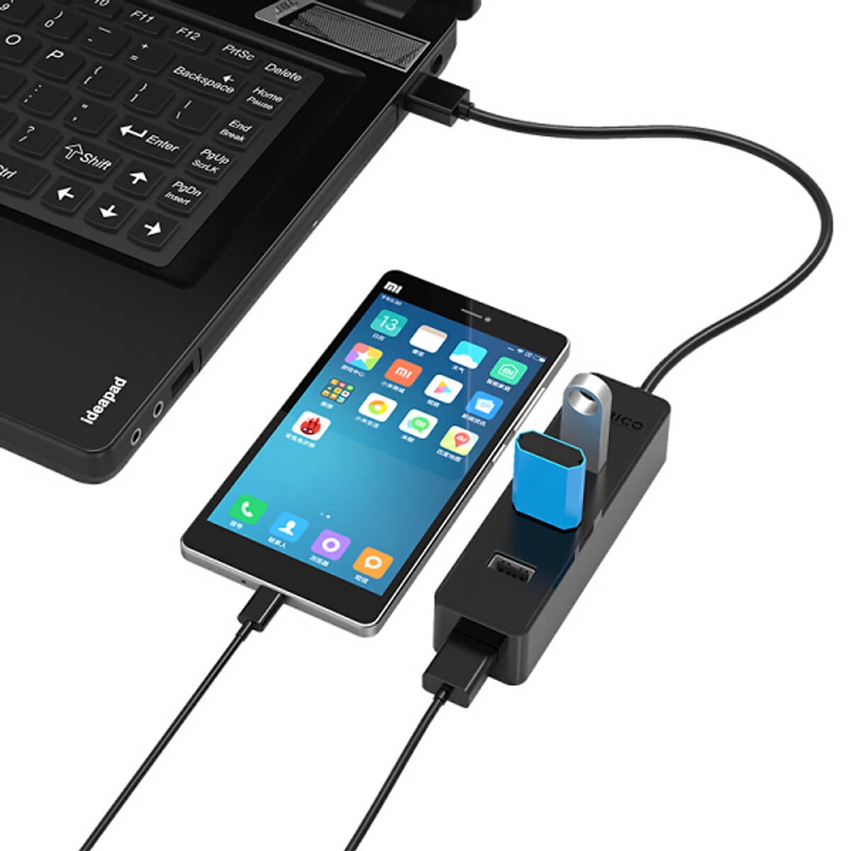 USB Hub ORICO W5PH4-U32