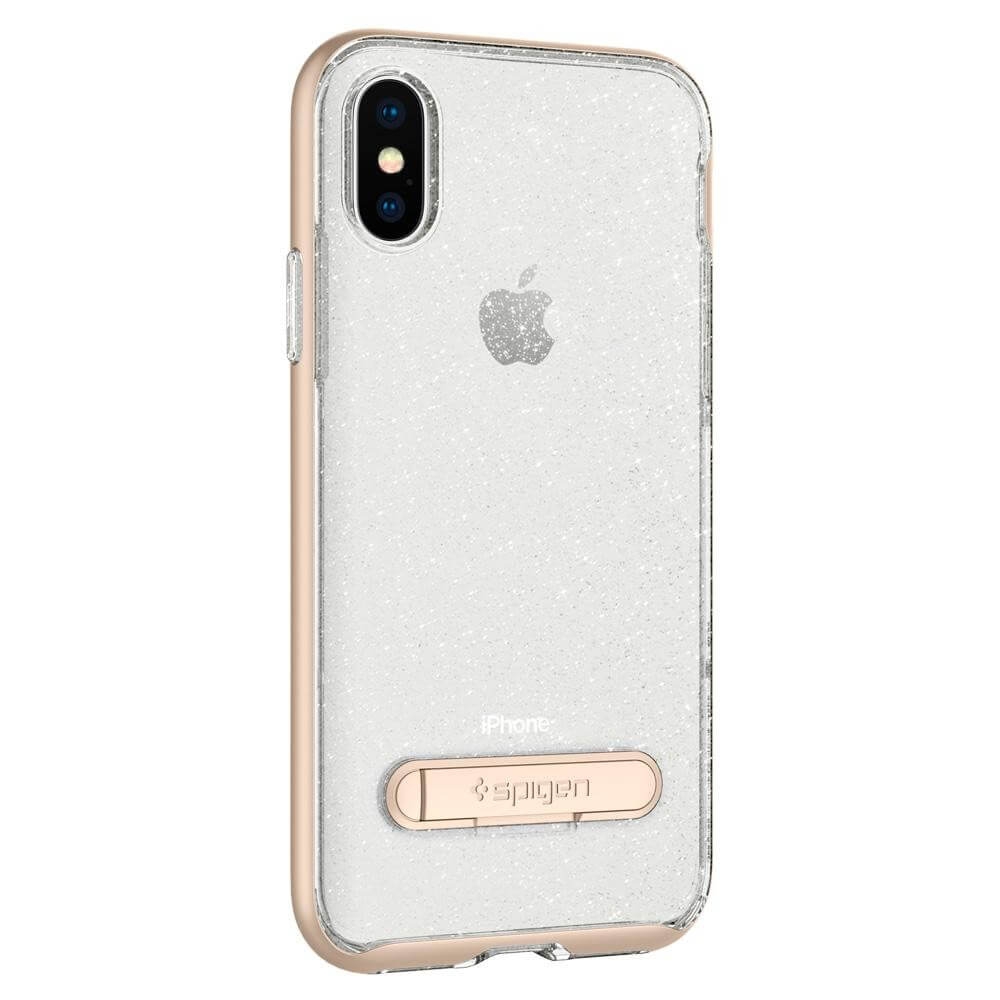 Ốp Lưng iPhone X Spigen Crystal Hybrid Glitter
