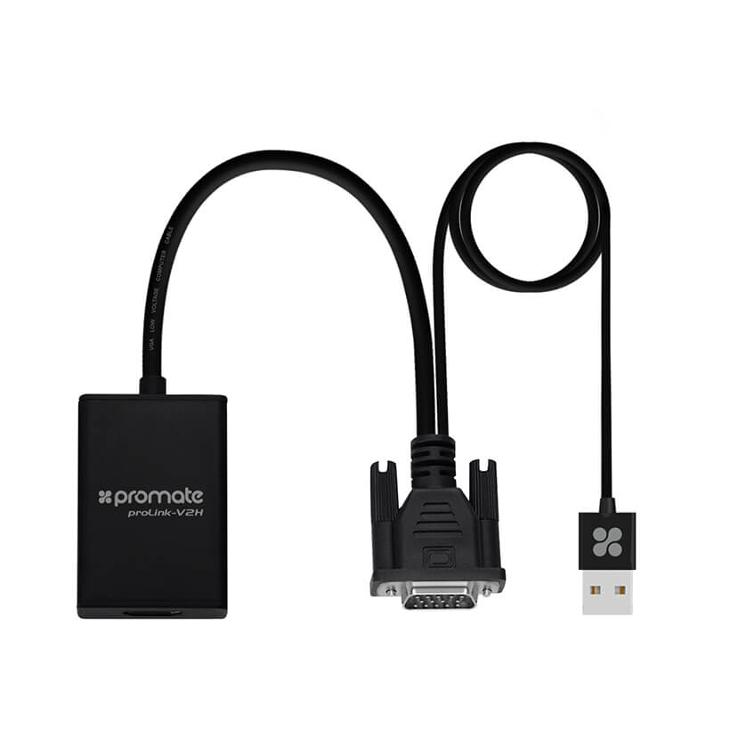 Cáp Chuyển Promate Prolink-H2V Từ Hdmi Sang Vga Full HD 1080p