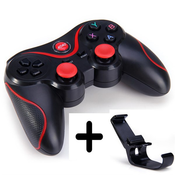 Tay Cầm Chơi Game Kèm Giá Đỡ Điện Thoại - Terios C8